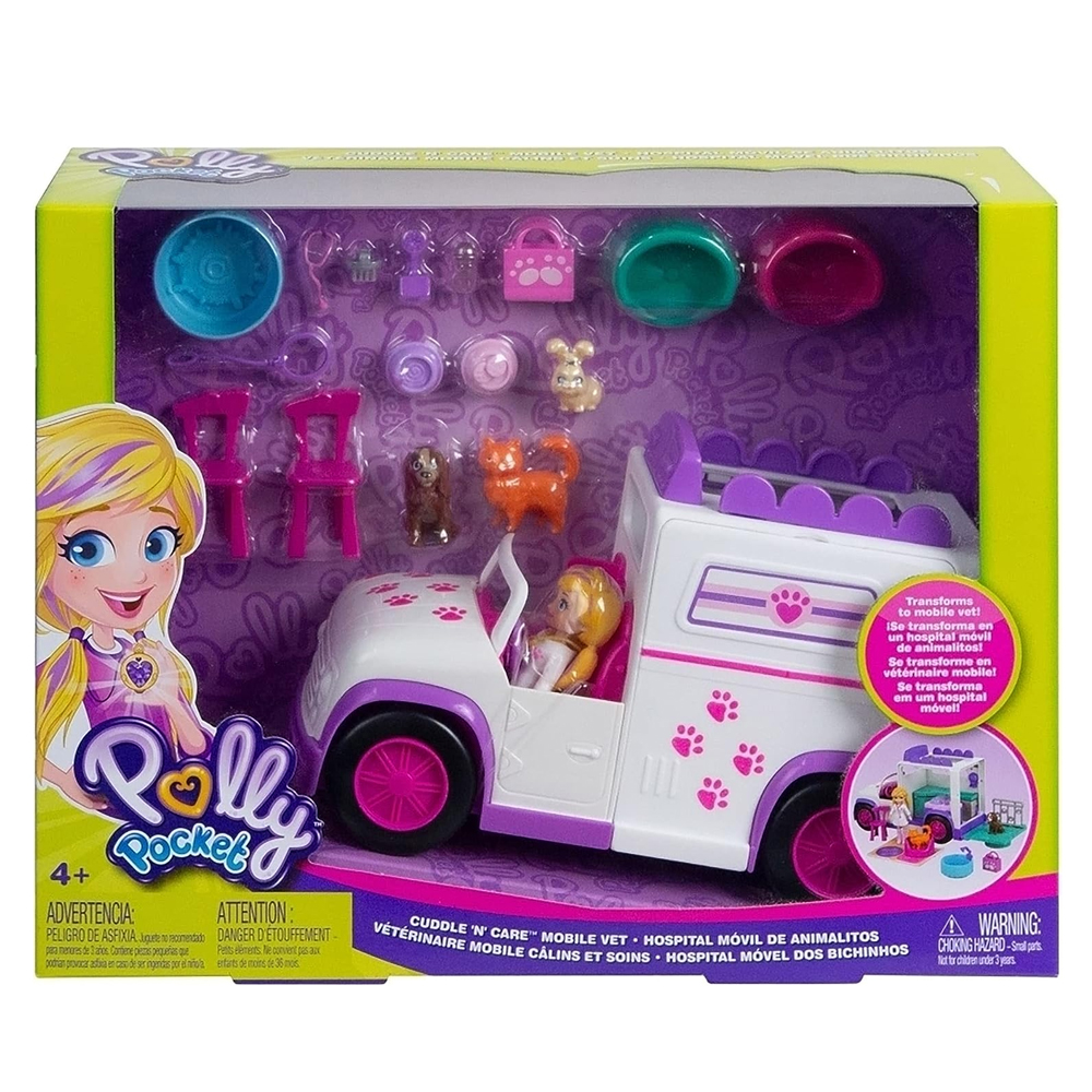 Polly Pocket Mattel Aniversário De Bichinhos