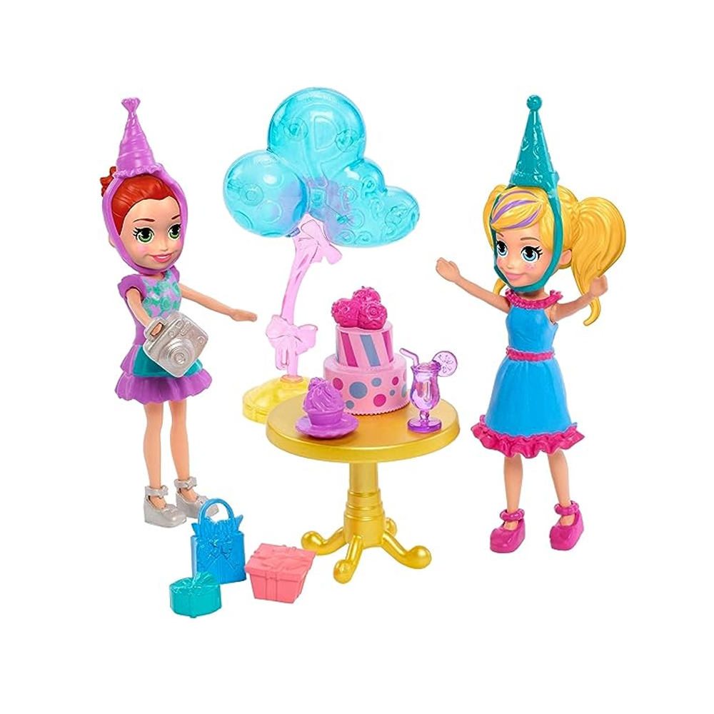 Polly Pocket Mattel Aniversário De Bichinhos