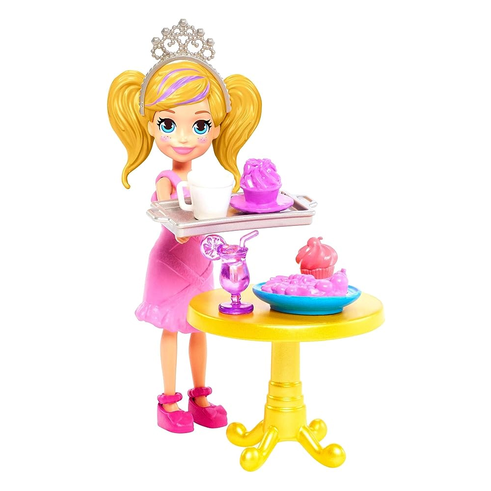 Polly Pocket Conjunto de Brinquedo Aniversário de Bichinhos : :  Brinquedos e Jogos