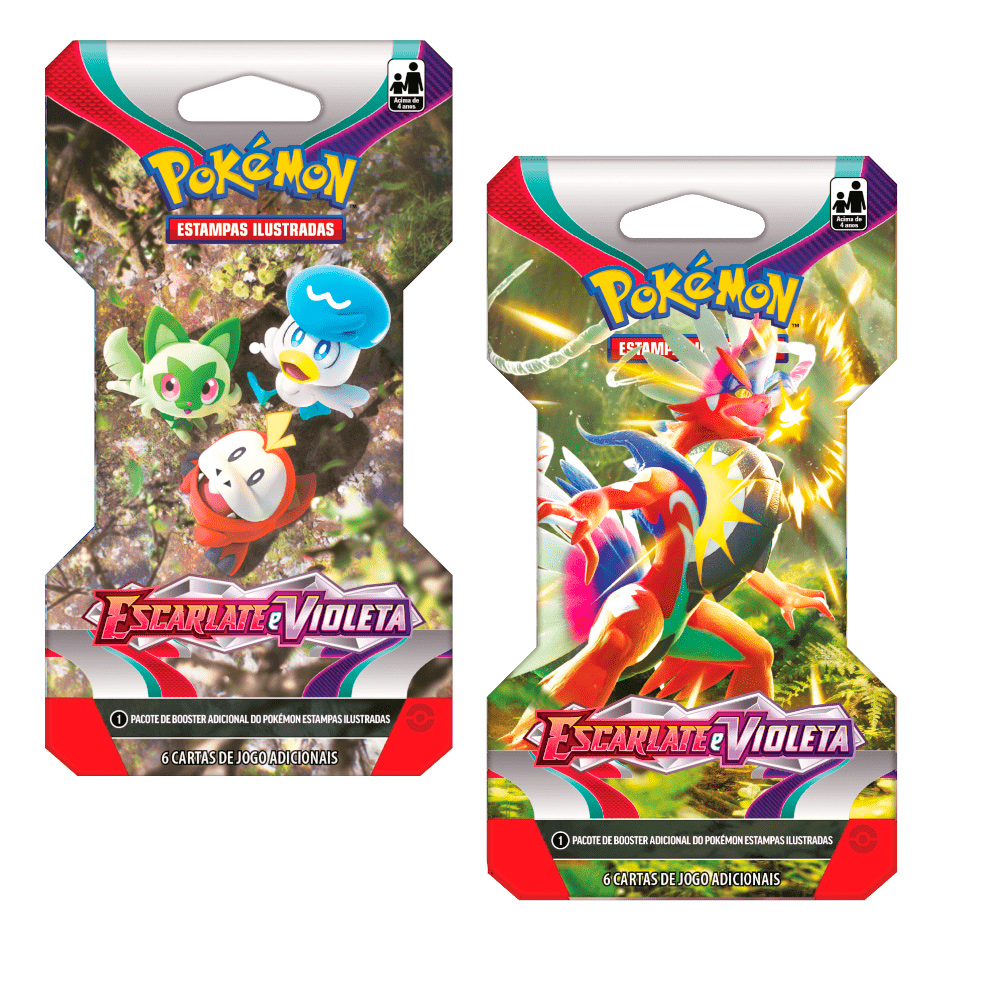 Booster Box 36 Pacotes Escarlate e Violeta 2 Evoluções em Paldea COPAG Original  Carta Pokémon TCG