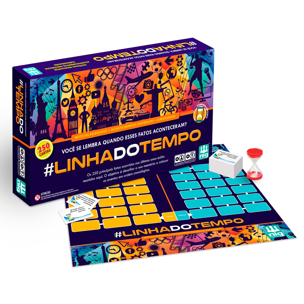 Jogo O que é O que é, Nig Brinquedos