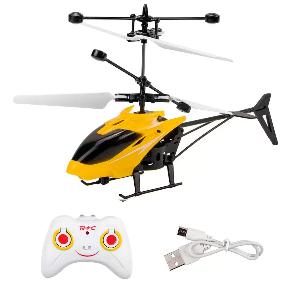 Helicóptero Controle Remoto Fácil Controlar Brinquedo Voar