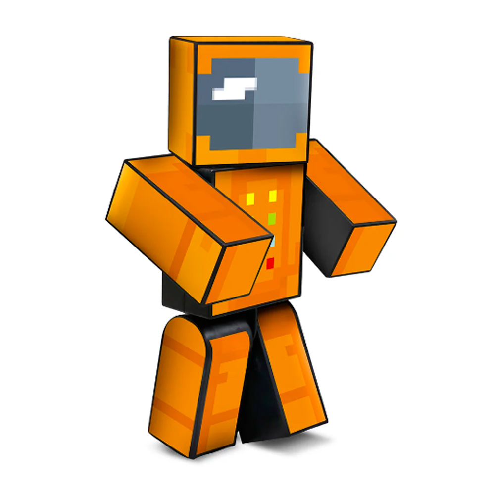 Boneco Zoom Turma do Problems - Grande - 35cm- Minecraft - Streamers-   - Algazarra