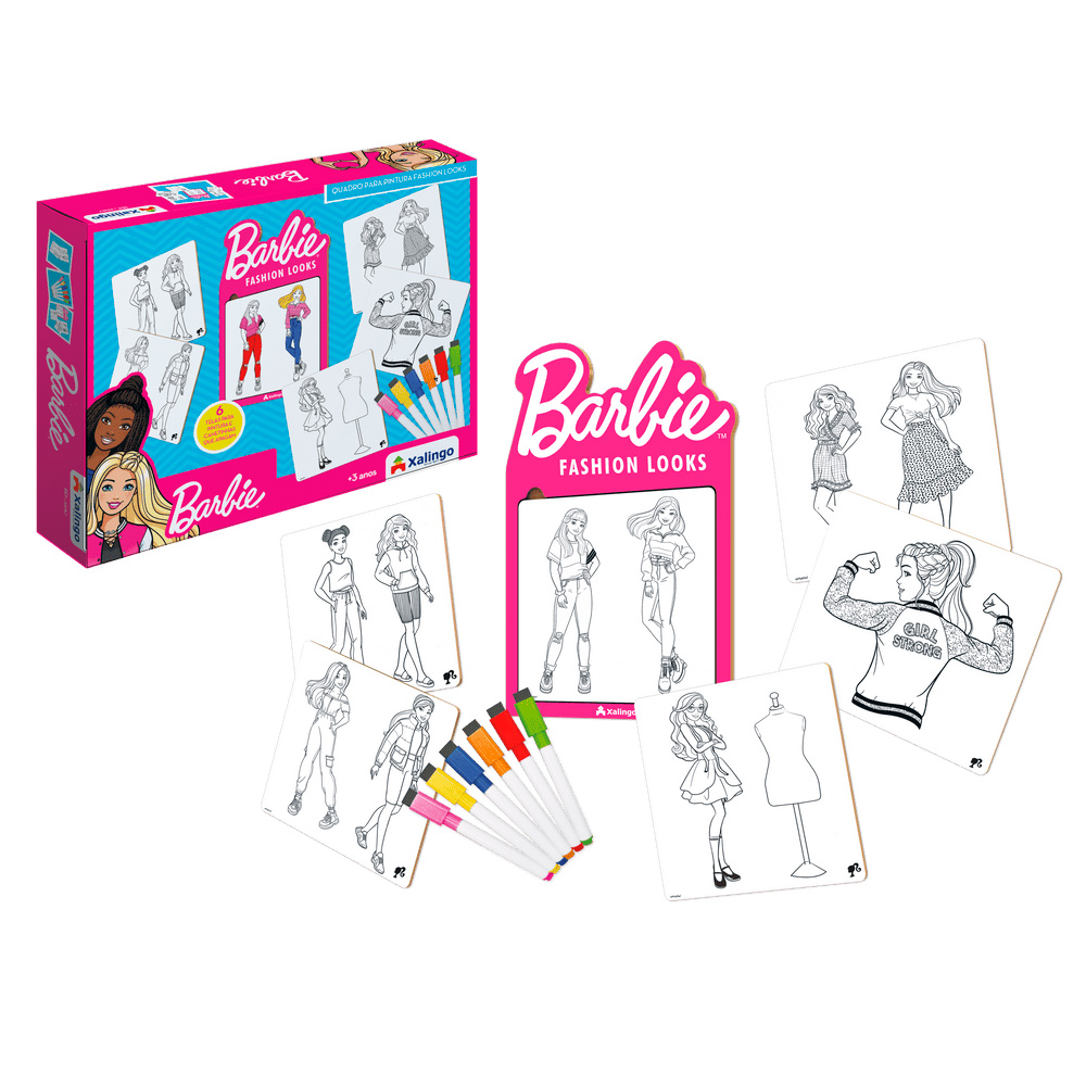 Pintar Desenho da Barbie  Colorir Boneca Barbie 