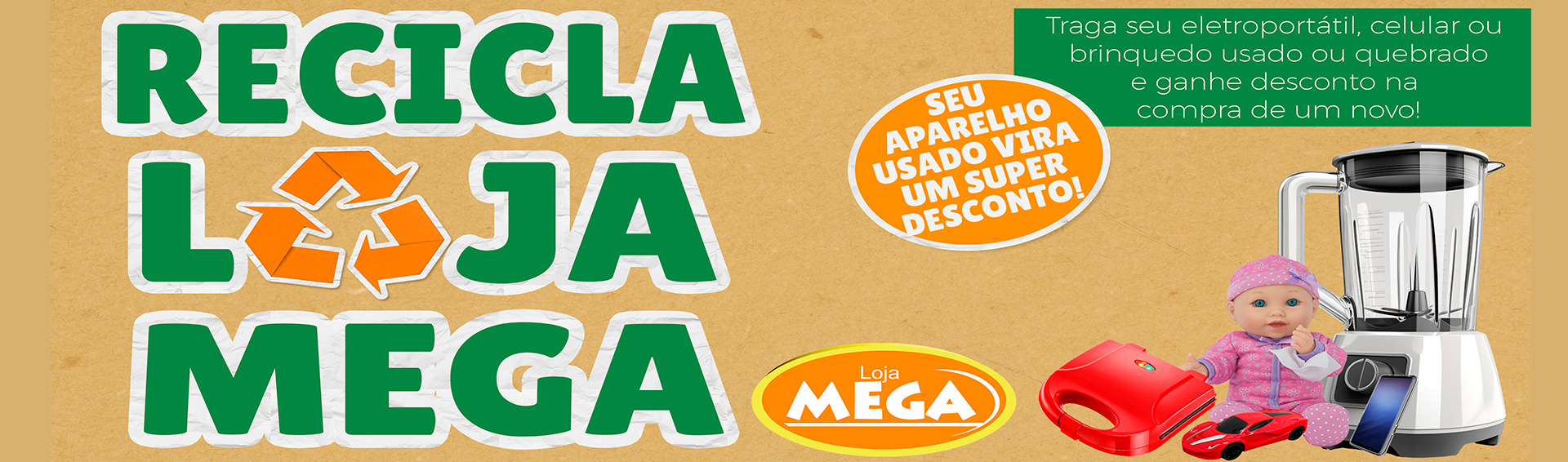 Banner Site – Recicla Loja Mega