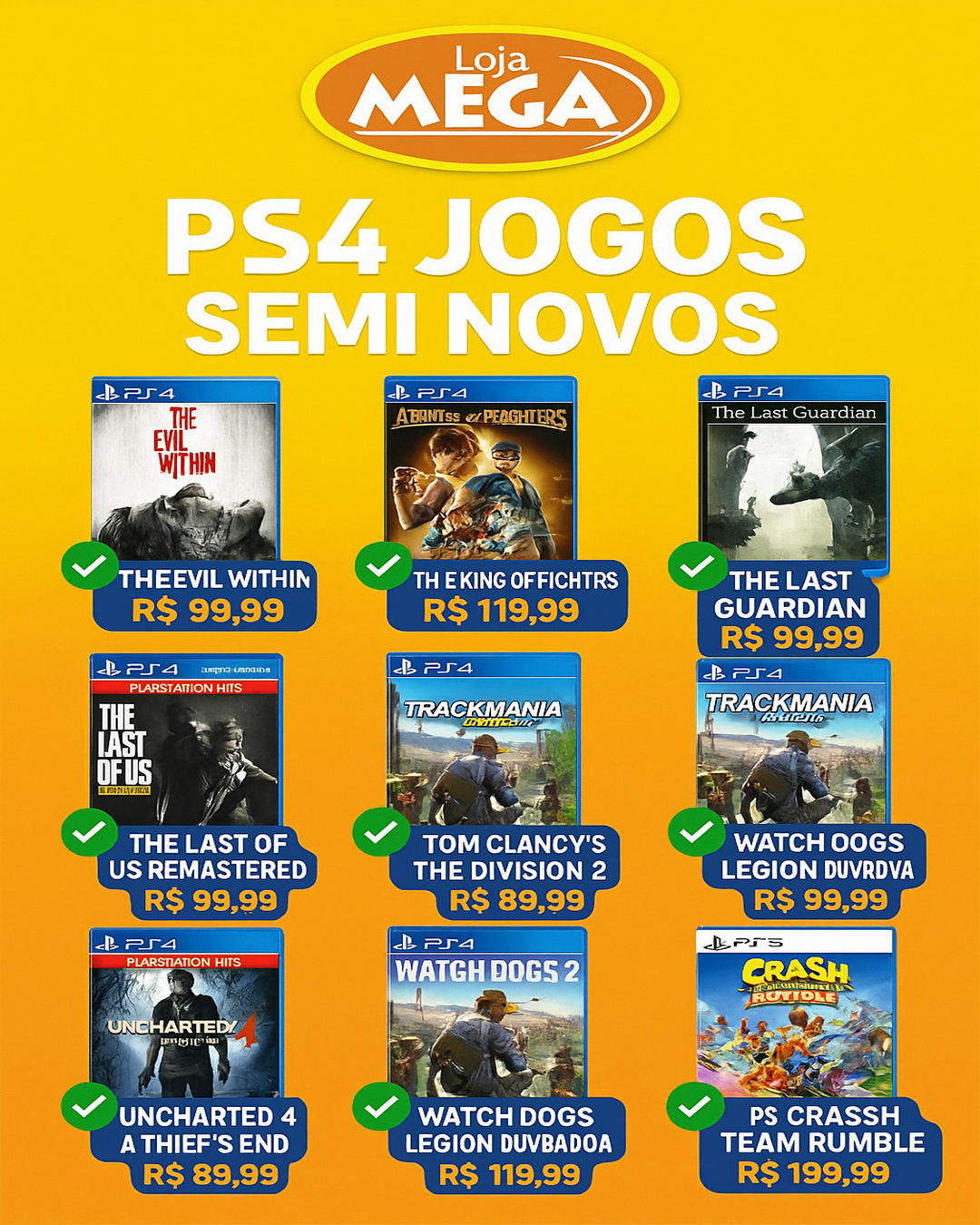Feed – Jogos Semi Novos PS4 – 02